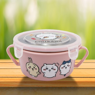 吉伊卡哇-304不鏽鋼雙耳隔熱餐碗