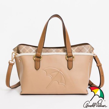 Arnold Palmer - 手提包附長背帶 Refined系列 - 卡其色