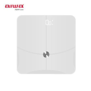 愛華AIWA藍牙智慧體重計/AW-HY18/白/台