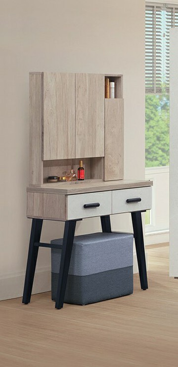 【歐風別館】杜恩2.7尺鏡台【基隆至台中免運費】