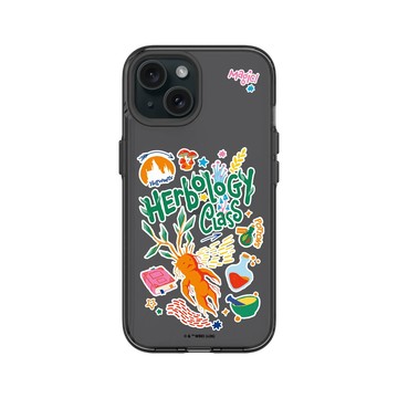 iPhone 15 Clear 酷墨灰 - 哈利波特 Harry Potter - 藥草學的魔法