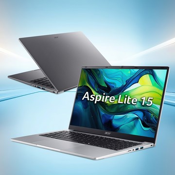 【M365組】ACER Aspire Lite 15.6吋 文書筆電銀(Celeron N4500/8G/256G/W11/AL15-32P-C9CX)