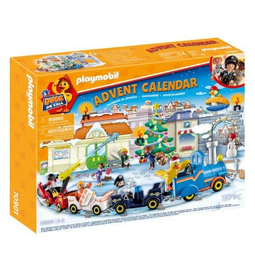 Playmobil 摩比人 聖誕抽抽樂 聖誕救援列車 玩具模型  1組