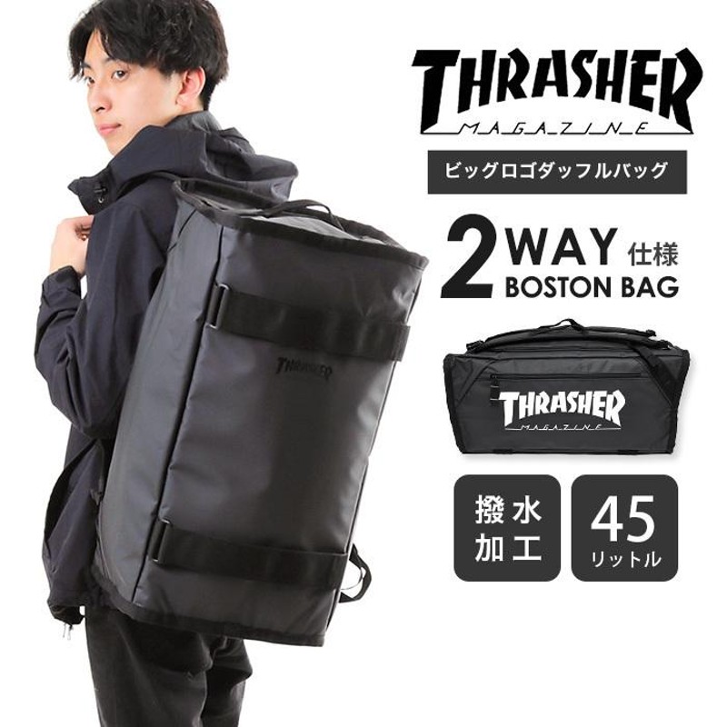 THRASHER スラッシャー ボストン ボストンバッグ 鞄 バッグ 大容量