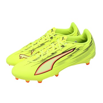 [ACS] Puma 足球鞋 Ultra 6 Play FG/AG 男鞋 黃 黑 人造草皮 抓地 軟釘 108704-01