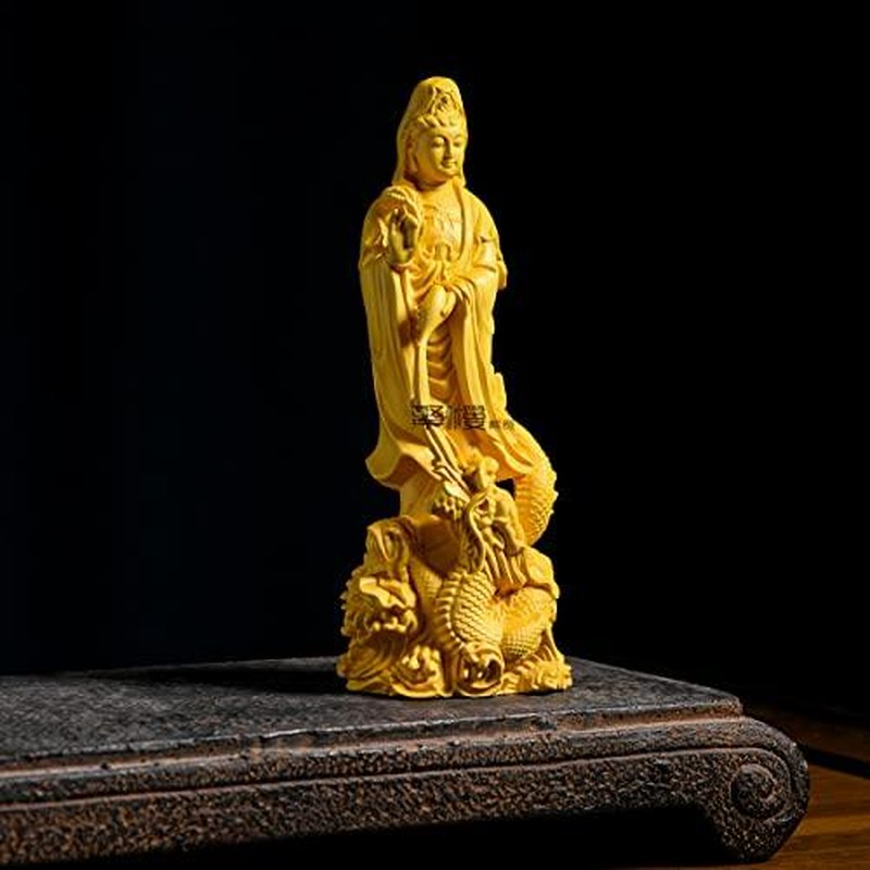 極小仏 竜燈鬼 （木製：ツゲ）＿木彫り 仏像 仏像ワールド（GSBりゅう