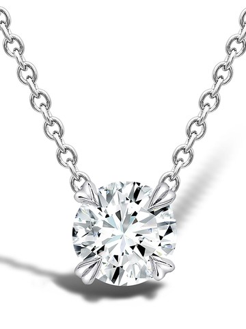 Pragnell - 18kt white gold Windsor diamond pendant - women - Diamond/18kt White Gold - One Size - Silver