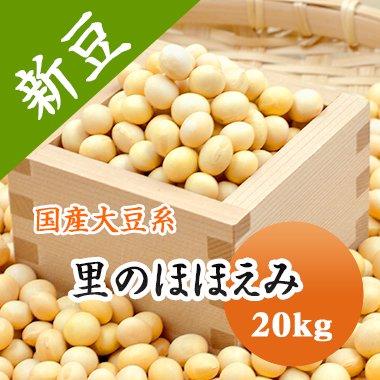 大豆 里のほほえみ 宮城県産 大粒大豆 令和５年産 20kg 業務用