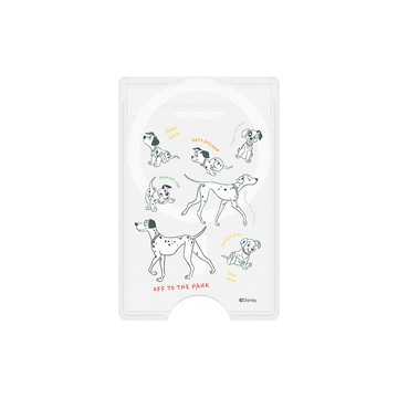【正版授權】Disney Cats And Dogs-101忠狗款散步亂花MagSafe磁吸卡片夾