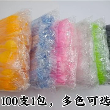 臺灣出貨🔥一次性加厚獨立包裝蛋糕勺叉甜品勺水果撈叉勺冰淇淋塑料勺叉批發