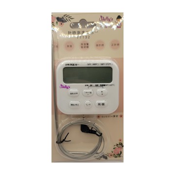 Betty's 焙蒂絲 二合一帶線溫度計 8 x 7cm  1個