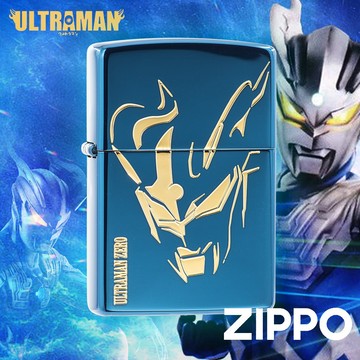 [隔日到貨] ZIPPO 聯名款防風打火機 超人力霸王 ZA-6-U07 黃銅 美國製 煤油打火機