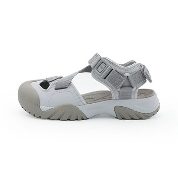 【全館滿額折】 FILA PEITO SD 灰色 護趾 休閒 運動 涼鞋 女款 J2964【新竹皇家4-S137Z-050】
