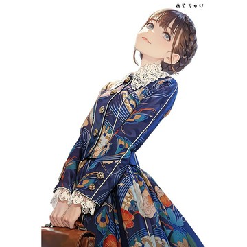 【9 月新作】07-143-0221 人物貼紙 奇幻復古浪漫喫茶