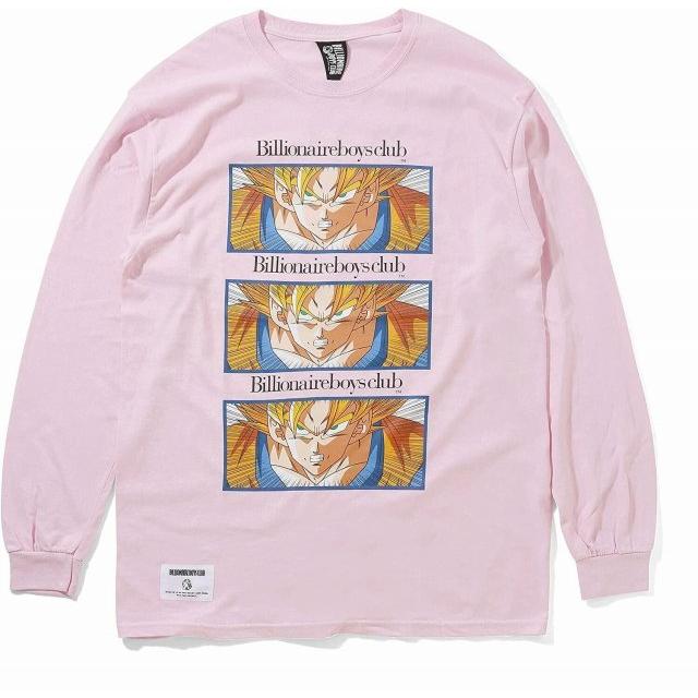 BILLIONAIRE BOYS CLUB × DRAGON BALL Z GOKU T-SHIRT ピンク Mサイズ 