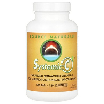 Source Naturals, Systemic C™，1000 毫克，120 粒膠囊（每粒膠囊 500 毫克）