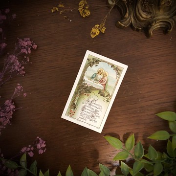 1900初 法國基督宗教百年祈禱卡