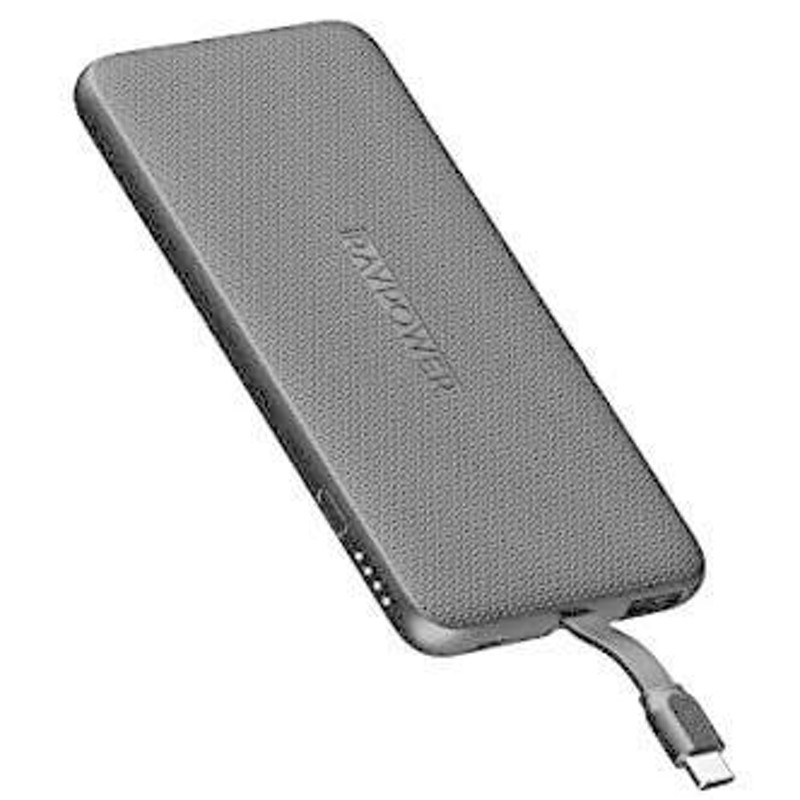 PSEマークあり RAVPOWER 5000mAh Type-Cケーブル内蔵モバイルバッテリー RP-PB160 | LINEブランドカタログ