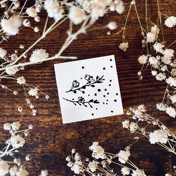 櫻花造型橡皮章