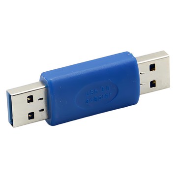 Bravo-U USB 3.0 A公對A公 轉接頭 優質塑料材質  單一商品  1個