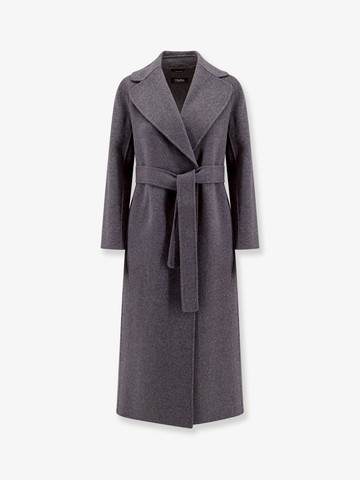 Poldo virgin wool coat with belt - 'S MAX MARA - gender_Woman
