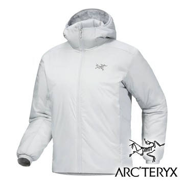 【Arc'teryx 始祖鳥】男Atom SV化纖連帽外套『沉靜灰』X009902 戶外 露營 登山 健行 休閒 時尚 出國 旅遊 保暖 禦寒 外套