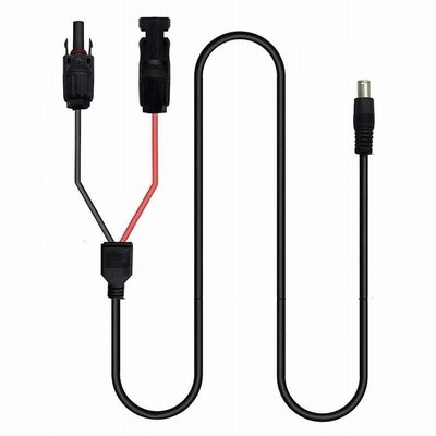 ソーラーケーブル 40m MC4コネクタ(正規品)片端付 H-CV 3.5sq 黒色