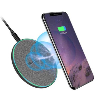 適用于LG V60 ThinQ v40 v35 G9 G8X G7無線充電器圓形充電器底座