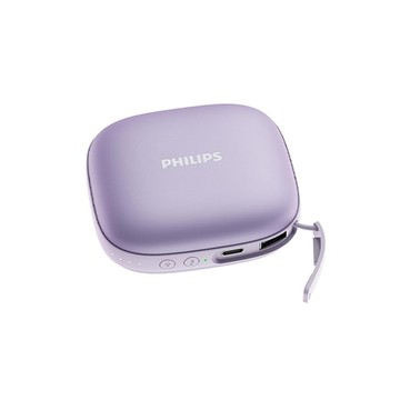 PHILIPS飛利浦 暖手寶行動電源 DLP2136V 粉紫