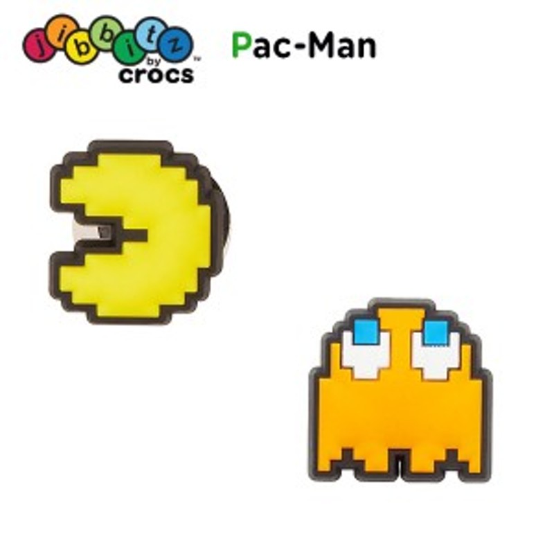 交換無料！ ジビッツ jibbitz パックマン Pac-Man クロックス