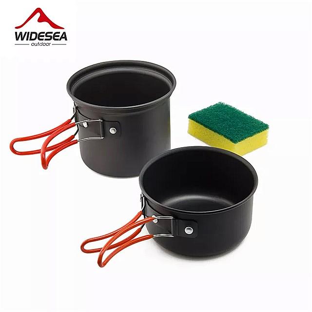 Widesea キャンプ 用 食器 屋外 調理器具 旅行 カトラリー ハイキング