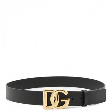 Dolce & Gabbana - Black Leather Belt 95