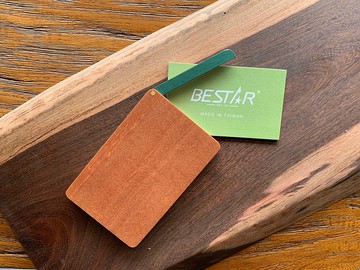 BESTAR 名片夾 彩虹木 隨身名片盒