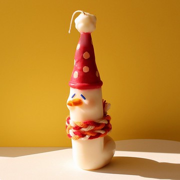 慶祝鴨 | 崔蠟燭系列  焦糖爆米花香調  手作香氛蠟燭