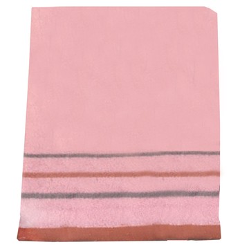 LIFE 來福牌 靜雅小浴巾  100%美國棉 60x110公分 台灣製  粉色  1條