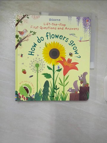 【書寶二手書T7／少年童書_D2A】Lift-the-Flap First Q&A how do flowers grow?_Katie Daynes,Christine Pym