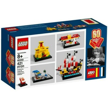 【台中翔智積木】LEGO 樂高 40290 60週年 60 Years of the LEGO Brick 輕盒損