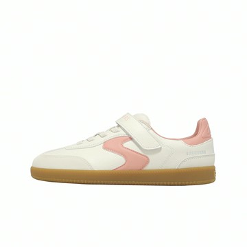 Skechers 休閒鞋 Hotshot 中大童 小朋友 米 粉紅 膠底 魔鬼氈 德訓鞋 310581LNTPK
