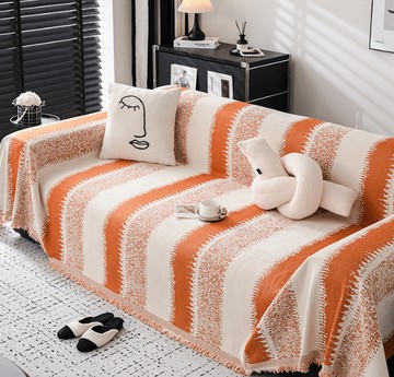 簡約沙發毯 四季通用沙發蓋巾 雪尼爾沙發墊 四人座沙發巾 沙發套 防塵罩