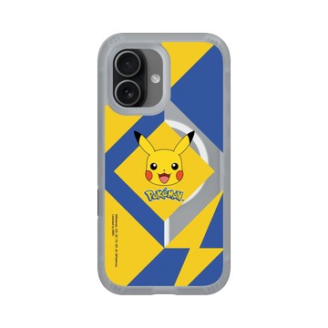 iPhone 17 AirX 流變灰 - 寶可夢 Pokemon - 幾何閃電-皮卡丘