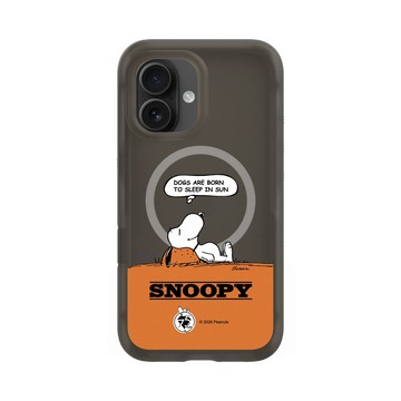 iPhone 16 AirX 本質黑 - 史努比 Snoopy 75th Anniversary - 75週年-休息一下