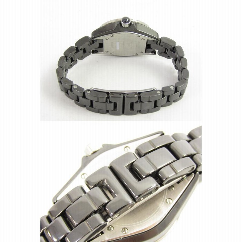 CHANEL シャネル J12 黒 セラミック デイト H0682 クォーツ