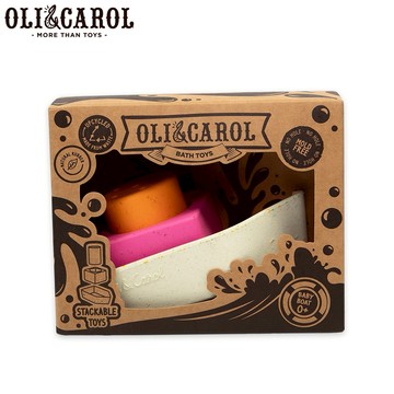 【OLI&CAROL】戲水玩具-白色小船✨送禮首選✨新生禮✨彌月禮✨育兒好物