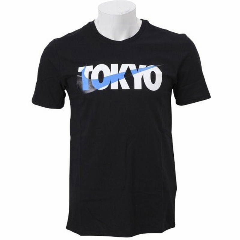 ナイキ Tシャツ Nikeウェア M Tokyo スウッシュ 18 Bq6350 010 010 Black 通販 Lineポイント最大0 5 Get Lineショッピング