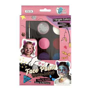 7色水性人體彩繪系列