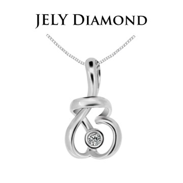 JELY Sweetheart 3分天然真鑽項鍊
