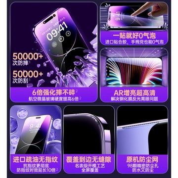 高清滿版 不貼歪 秒貼 玻璃貼 保護貼 防窺 防塵 適用 蘋果 iPhone 14 13 12 11 Pro Max