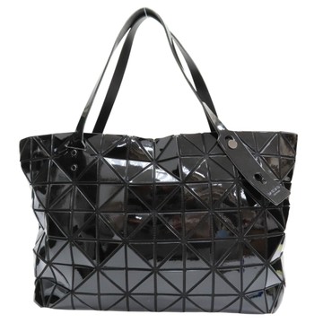 BAO BAO ISSEY MIYAKE 三宅一生 黑色 PVC 托特包 【二手名牌BRAND OFF】
