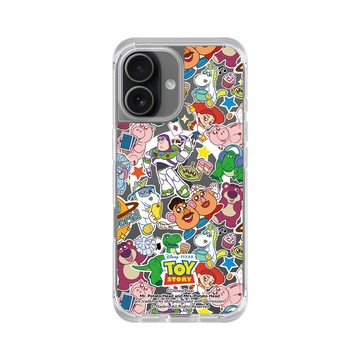 iPhone 17 ClearX (MagSafe 兼容) 晶透白 - 迪士尼-玩具總動員 Toy Story - 玩具總動員 - 角色集合貼紙
