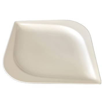 TATUNG 大同磁器 象牙強化 流線皿  1個